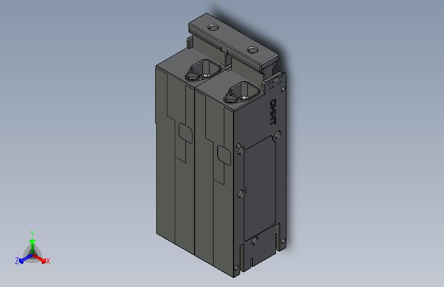 CB-125CX 2P塑料外壳式断路器三维模型202408