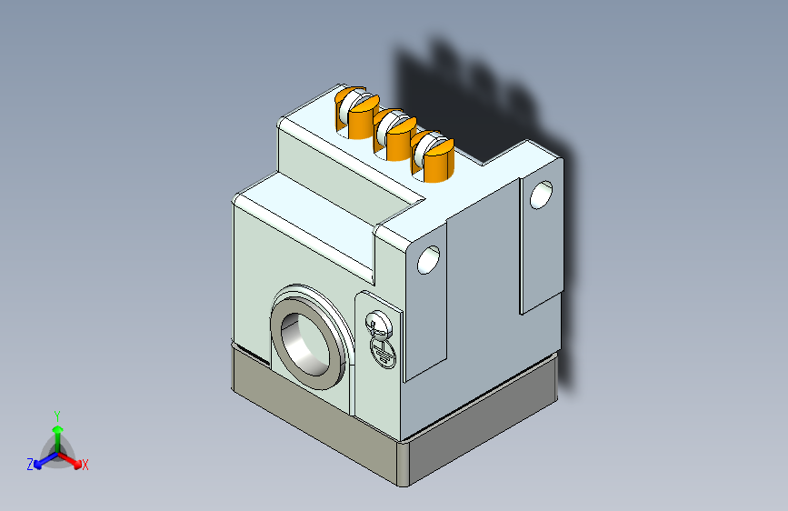 YBLX-JW2_11Z_3行程开关三维模型202103