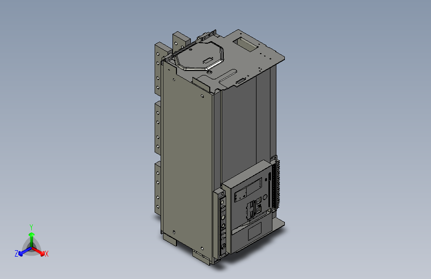NA1-6300X-6300 3P抽屉万能式断路器三维模型202202