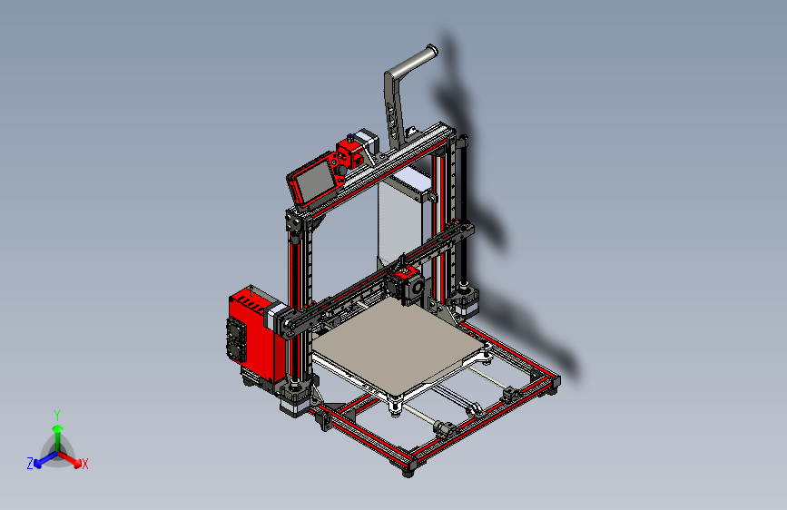 3D-12K-V2打印机