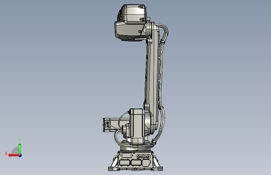 机器人ABB IRB 2600 12 1.85 背面视图