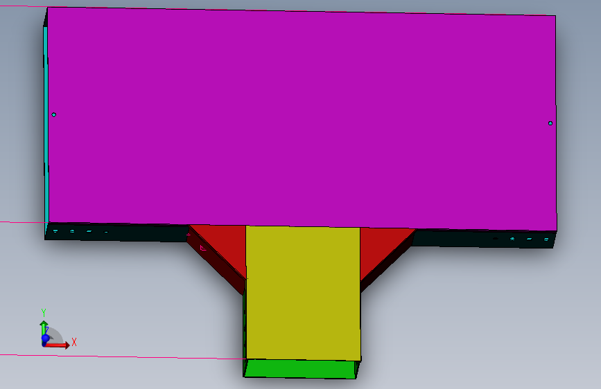 400X200X400平面三通