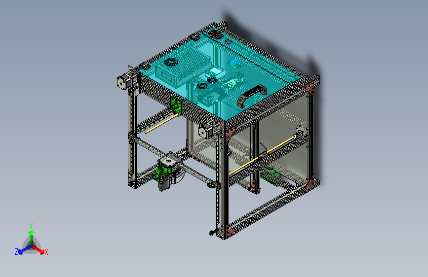 CoreXY 3D打印机350x350mm