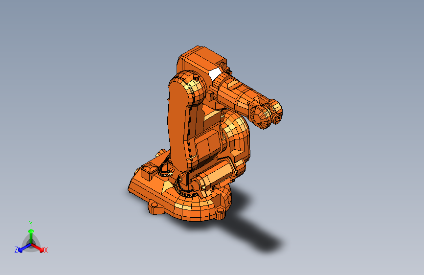 机器人robot-abb-irb-2000-1 1 STP SW