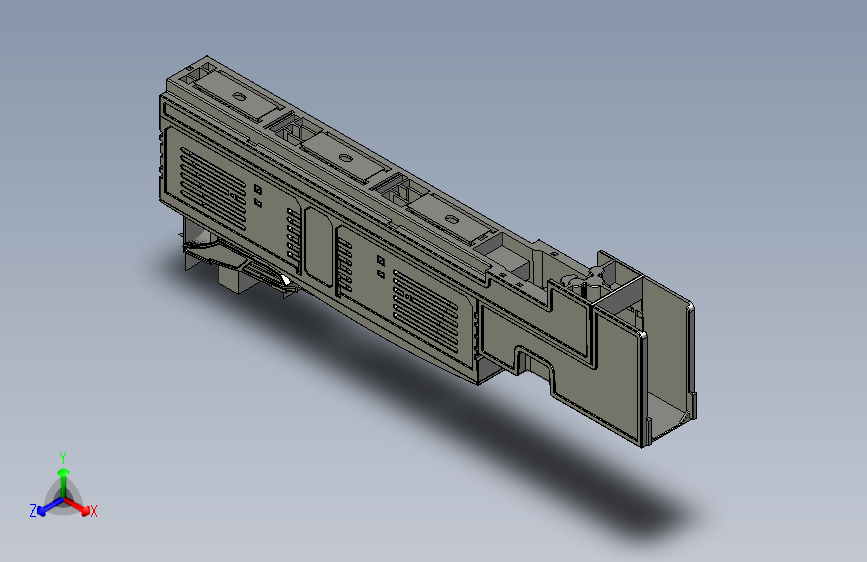 NHRT40-100、160_3L 3P条形熔断器式隔离开关三维模型201908