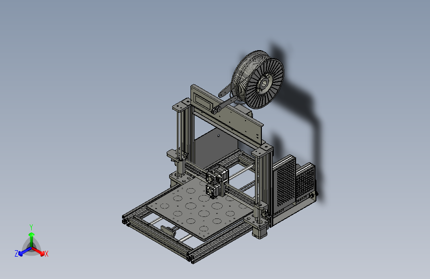自制3d打印机