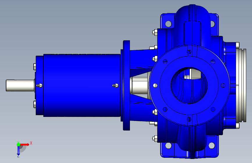 水泵CENTRIFUGAL PUMP SCANPUMP SERIE BA SW_STEP_模型图纸下载 – 懒石网