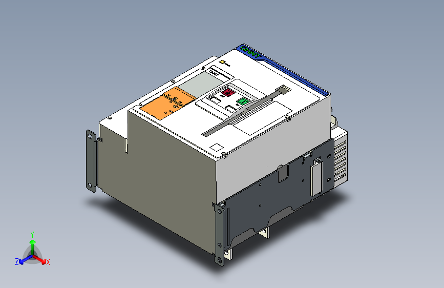 NXA16N_H04-06-F4固定式万能式断路器三维模型图20240902
