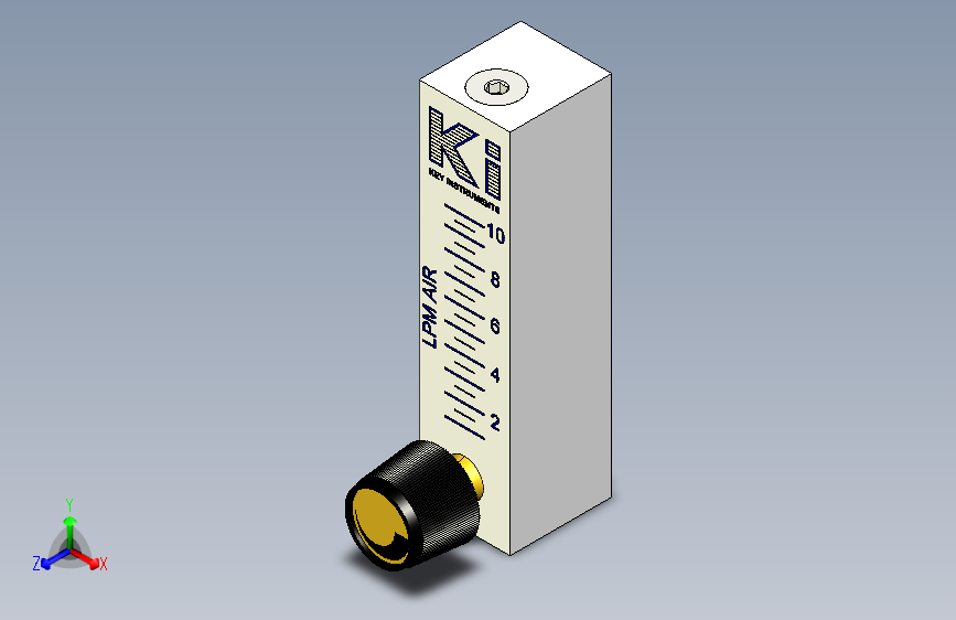 34 仪表 流量计KI Flowmeter FR2A15 1-10 lpm SW STP