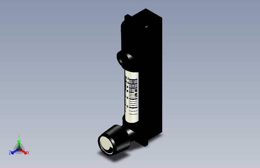 34 仪表 流量计KI Flowmeter MR3A13 0,2-1,2 lpm. SW STP