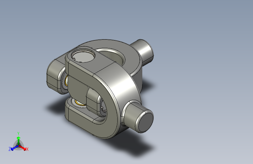39 万向节universal-coupling--21 CREO STP STL