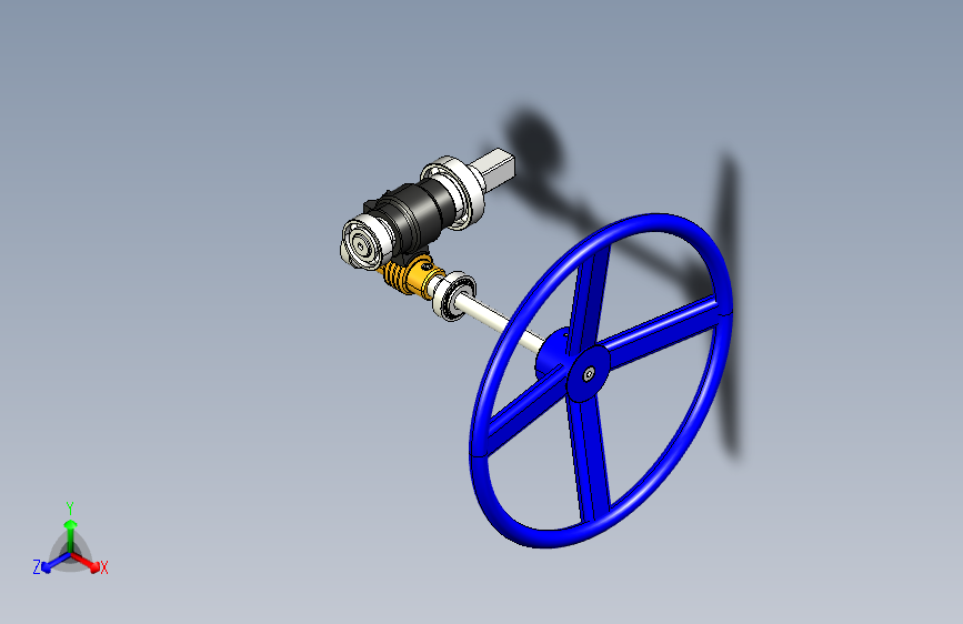 41 蜗杆quarter-turn-gearbox SW STP