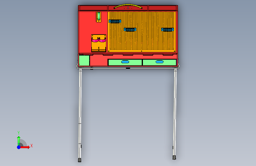 09 工具箱portable-desk-for-robaconda STP 正面视图
