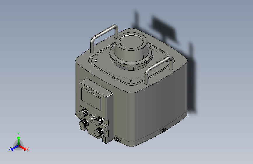 TDGC2-1接触调压器三维模型202011