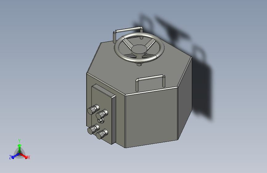 TDGC2J-3接触调压器三维模型202011