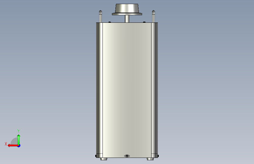 TSGC2-3接触调压器三维模型202011 背面视图