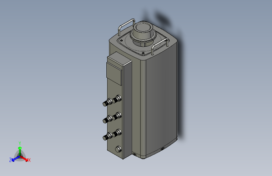 TSGC2-3接触调压器三维模型202011