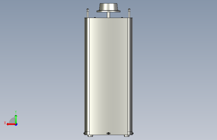 TSGC2-6接触调压器三维模型202011 背面视图