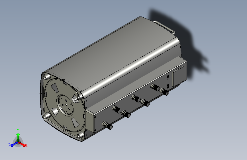 TSGC2-15接触调压器三维模型202011