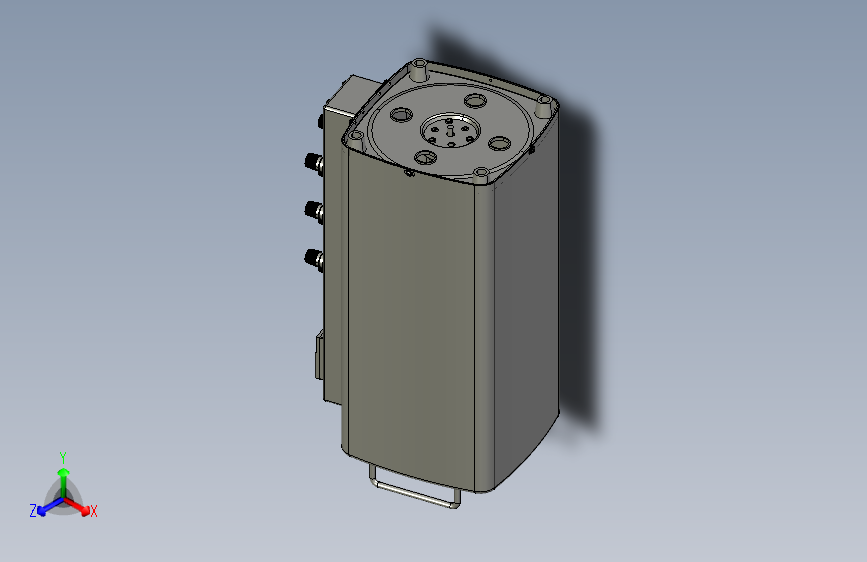 TSGC2-9接触调压器三维模型202011
