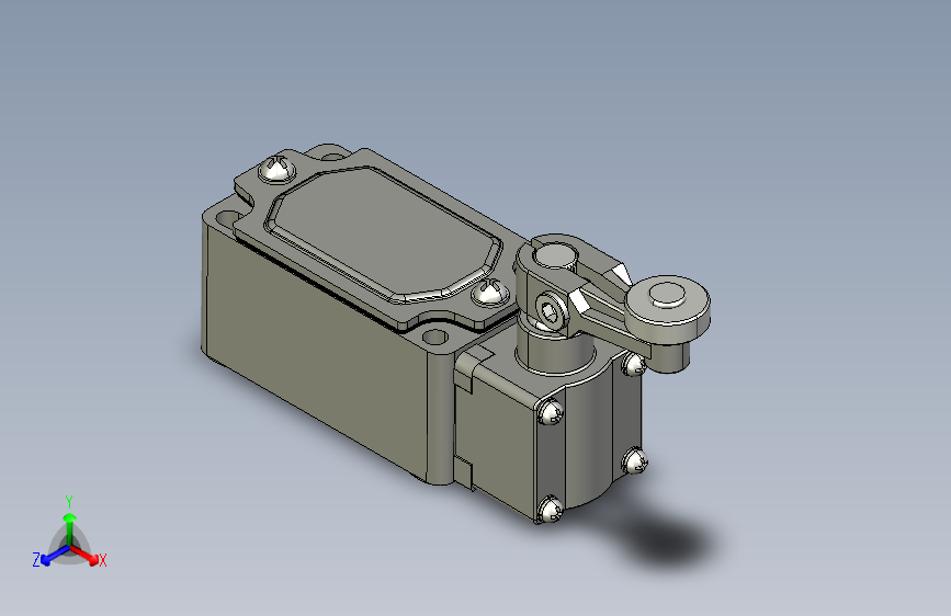 YBLX-K3_20S_B行程开关三维模型202104