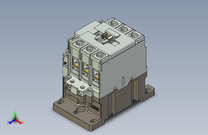 NC5-4011～6511交流接触器三维模型202204