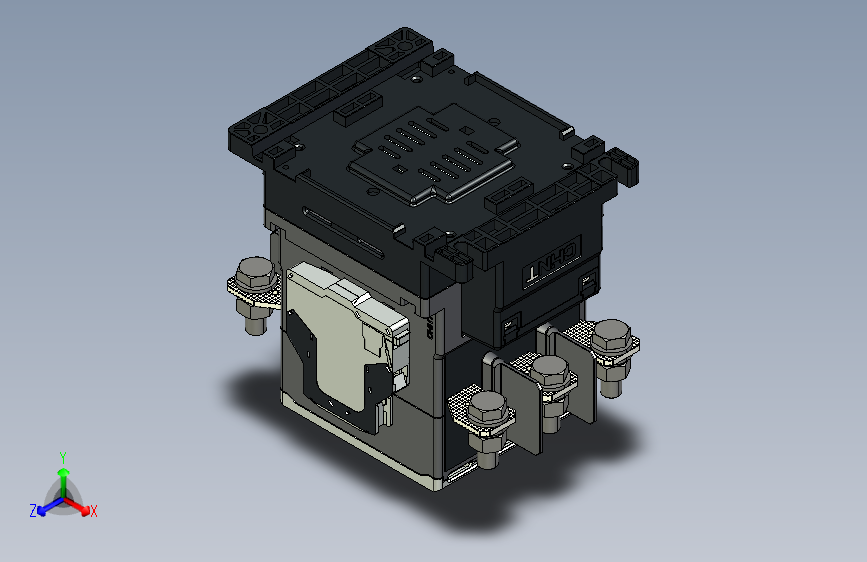 NC5-12022~18522交流接触器三维模型202205
