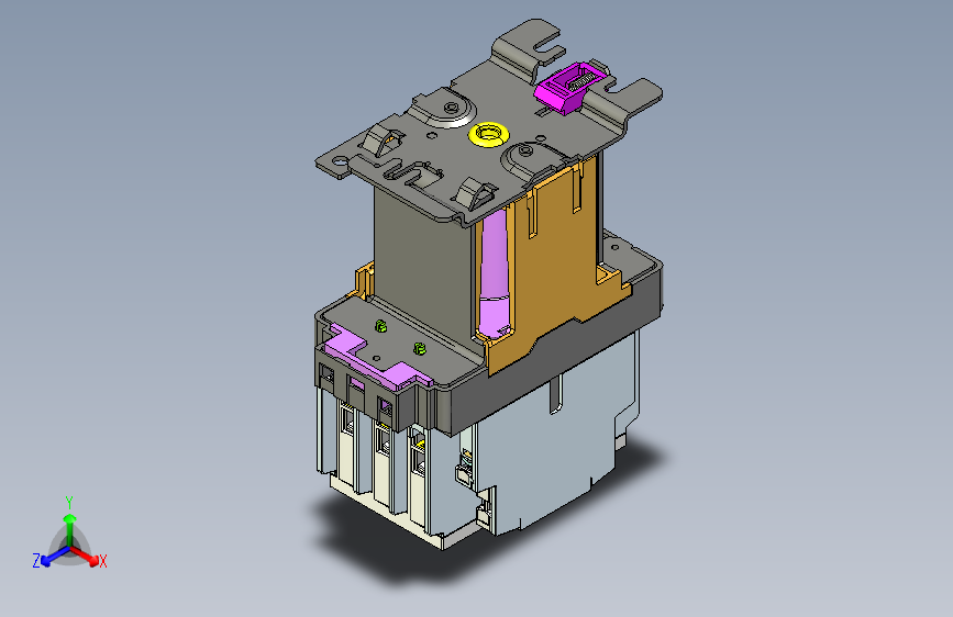 NC8-40_Z～65_Z交流接触器三维模型202203