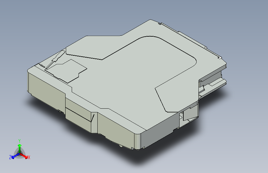NCF1-11C辅助触头三维模型202301