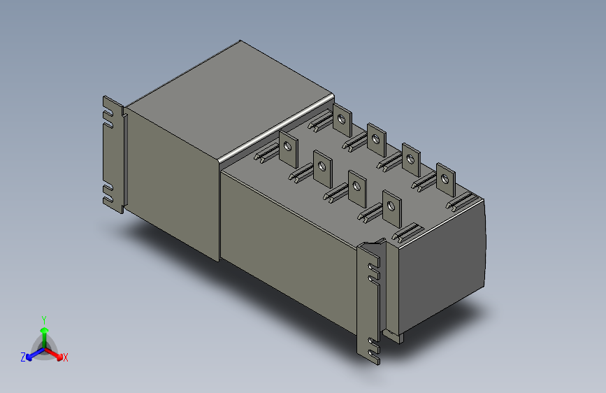 NH40-200、250_4SZL 4P自动转换开关三维模型202006