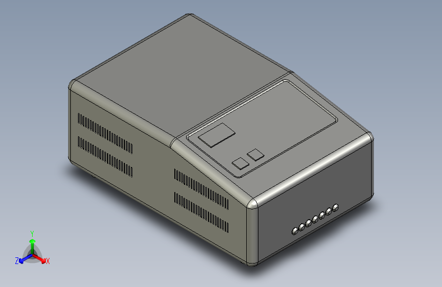 TND3-3自动交流稳压器三维模型202011