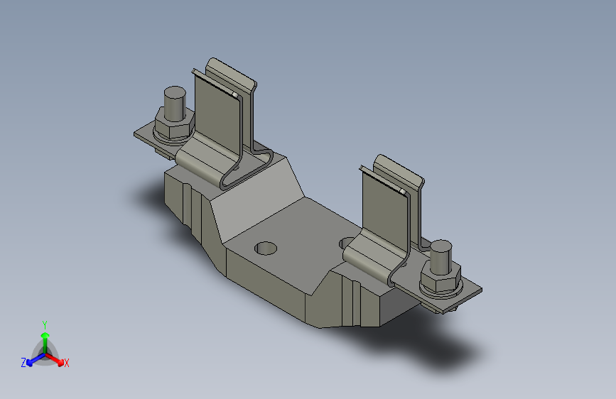 RT36-1熔断器-底座三维模型 202012