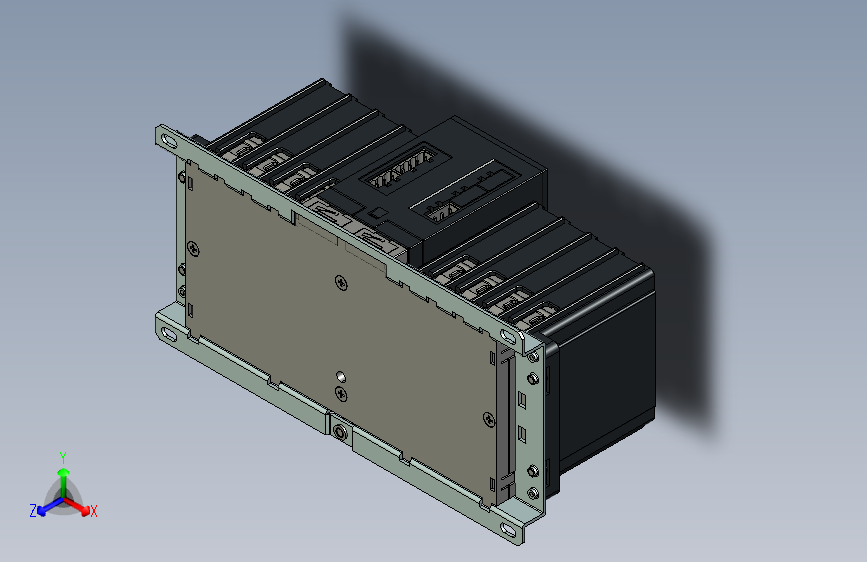 NXZB-63自动转换开关电器三维模型202209