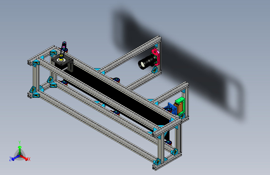 Visionsort-RPI硬件系统的所有3D打印机