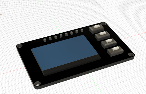 0.96 OLED 4按钮。 8针