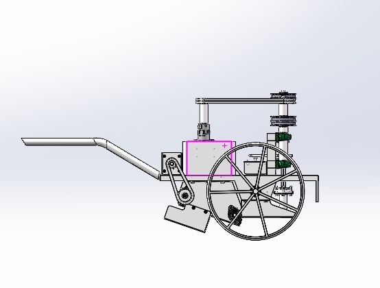 茶树修剪机(三维+CAD+视频)