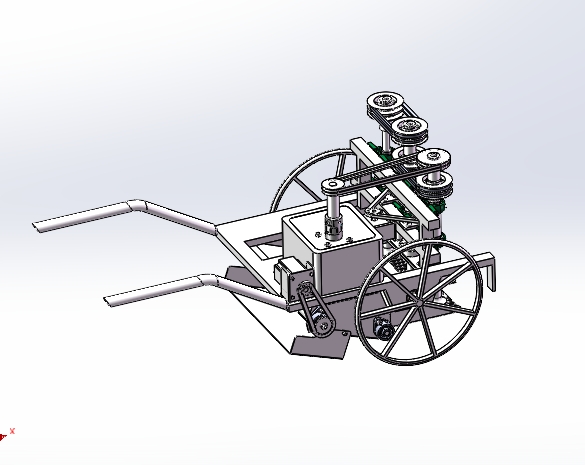 茶树修剪机(三维+CAD+视频)