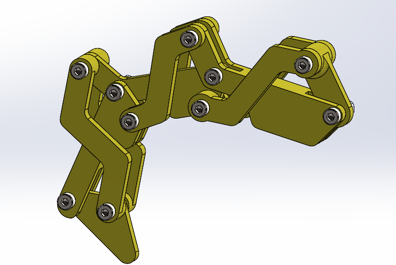 机器人手指简易结构