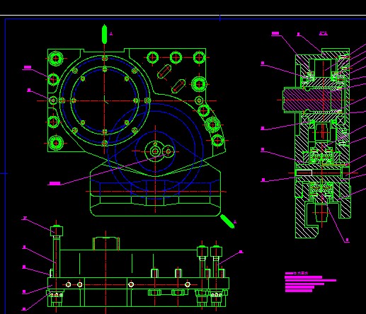 中厚煤层采煤机牵引部设计