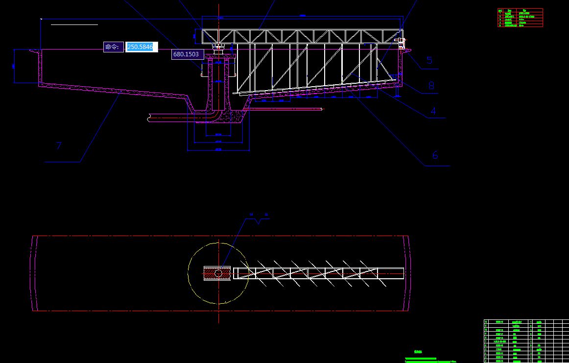 周边传动刮泥机动力系统设计