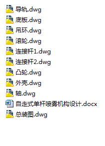 自走式单杆喷雾机构设计