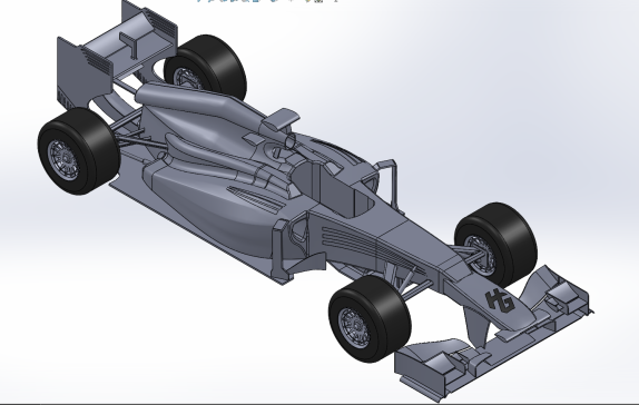 F1赛车简易模型