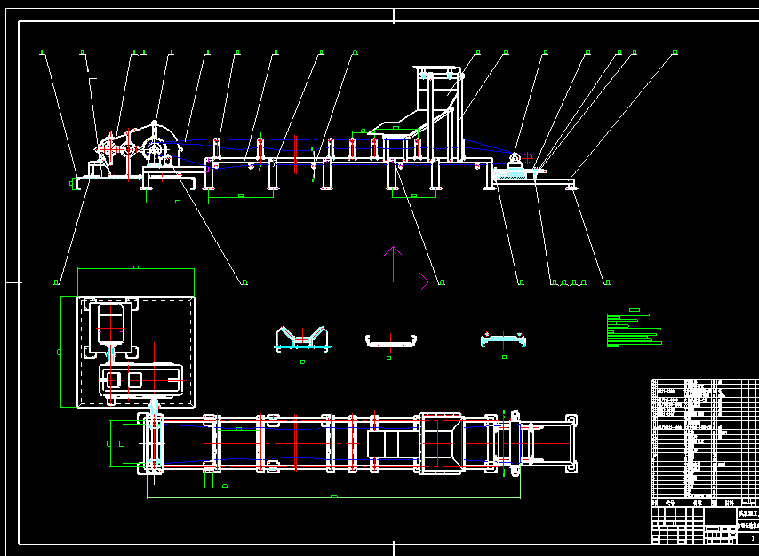 300吨每小时煤粉带式输送机设计