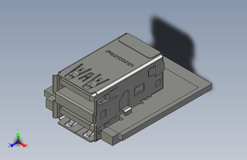USB_DOUBLE_带板