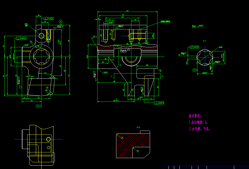 C620拨叉的机械加工工艺规程及专用夹具设计