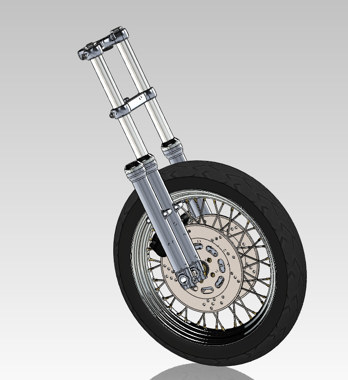 哈雷39毫米前叉组件