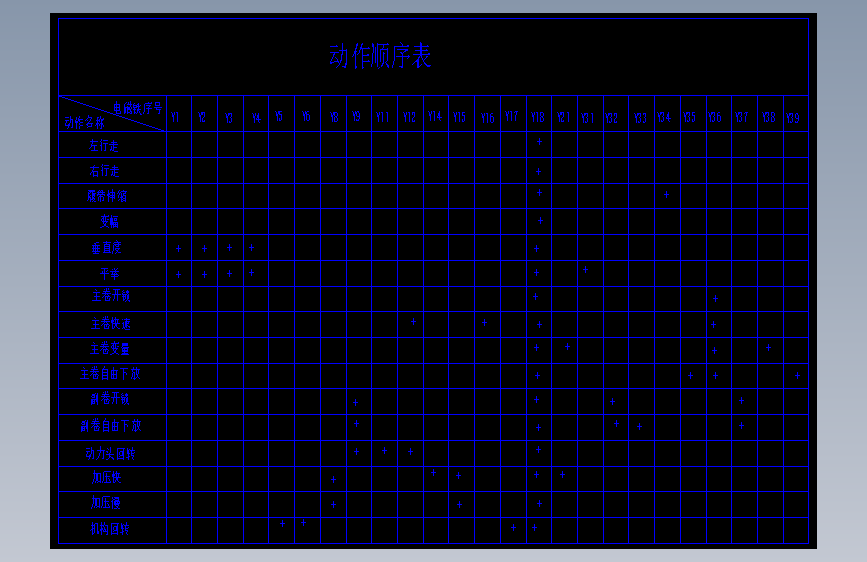 SWDM20旋挖钻机液压系统设计 主视图