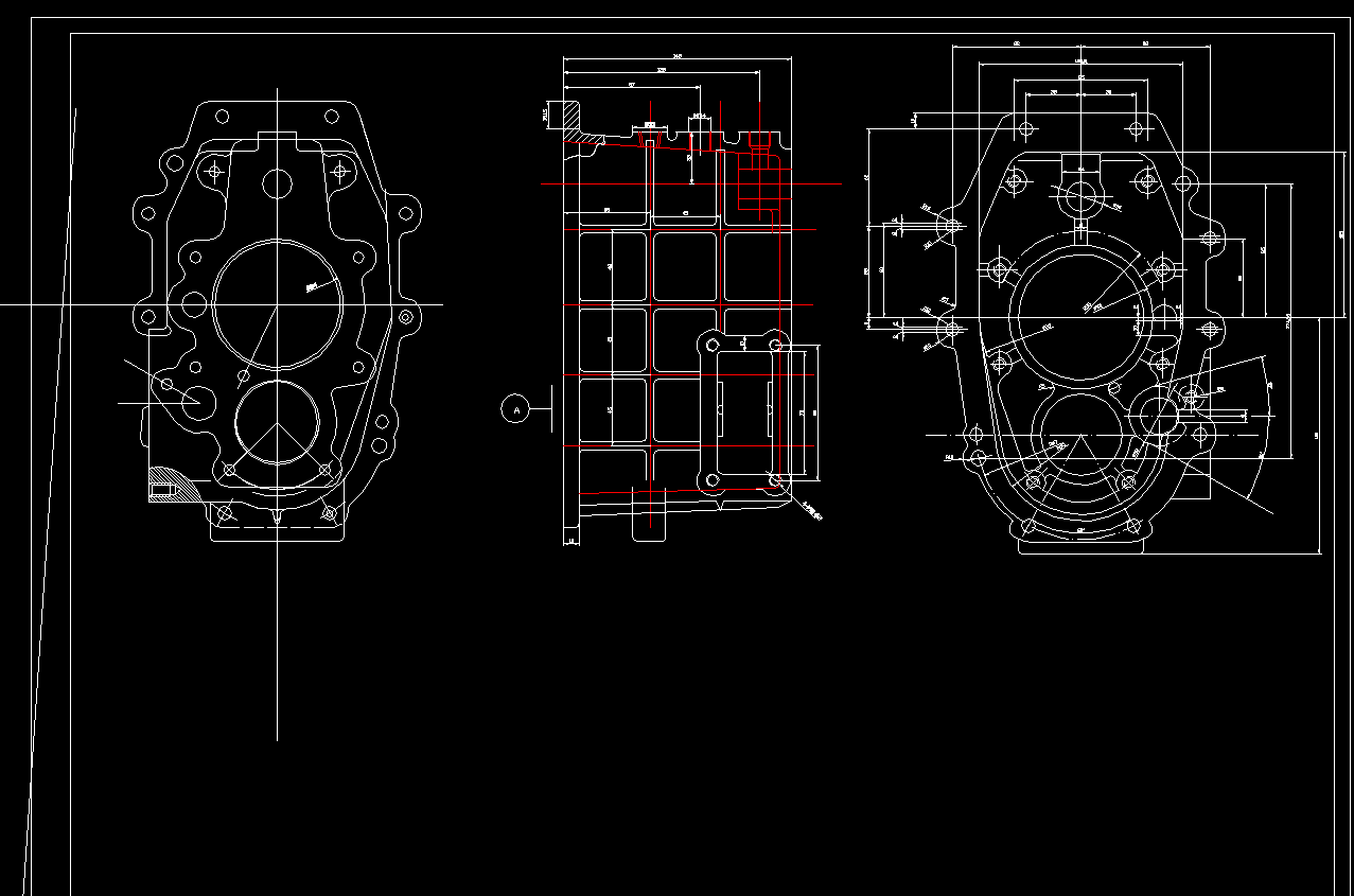 粗镗后壳体变速箱顶面φ80及φ52孔夹具设计