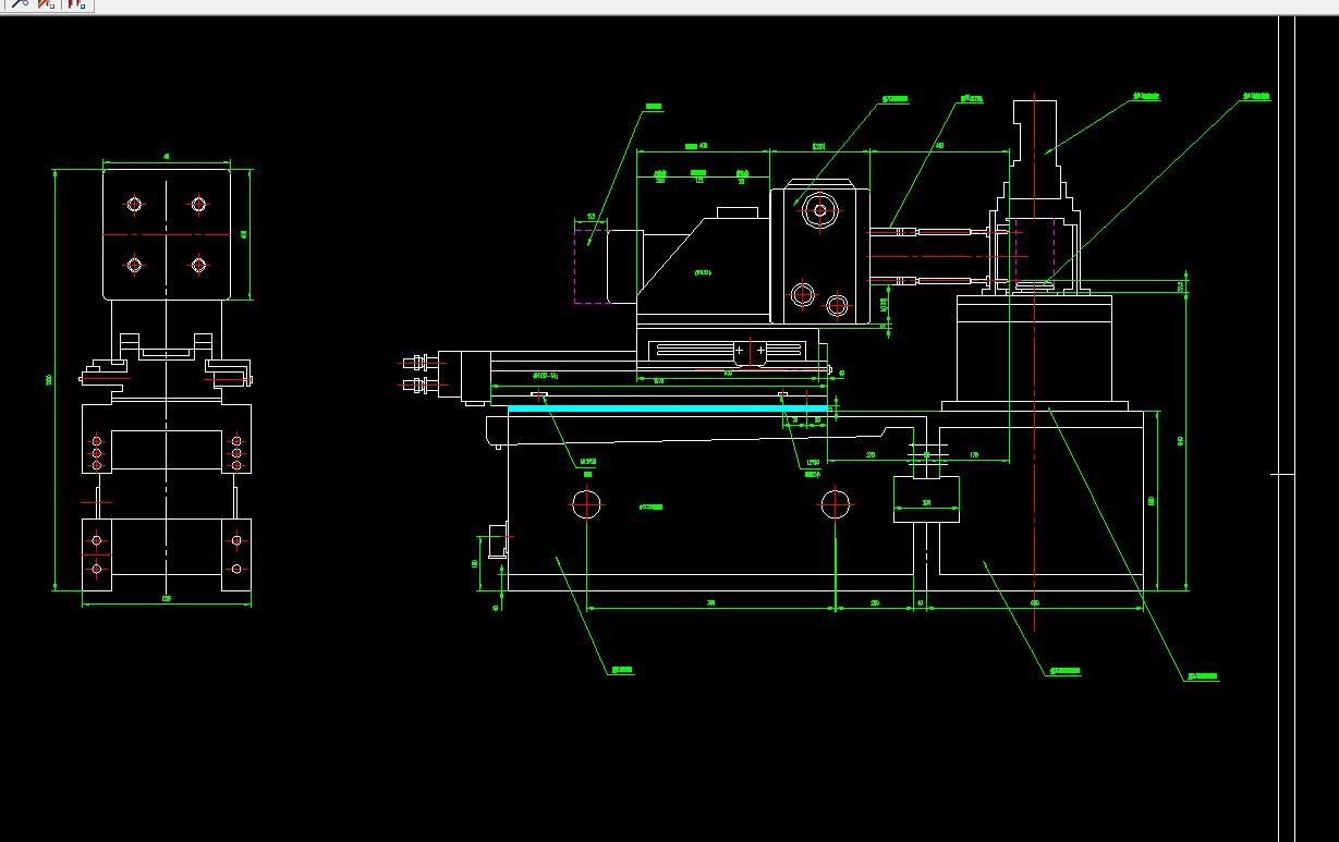 电机机座钻孔组合机床多轴箱设计