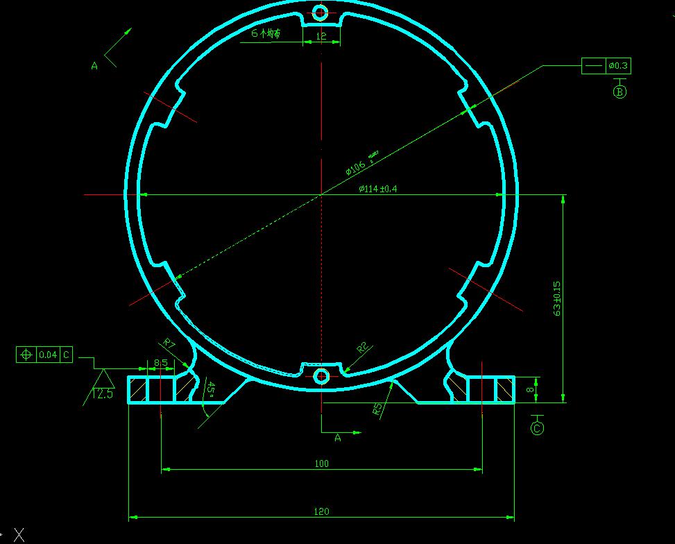 电机壳的加工工艺夹具设计